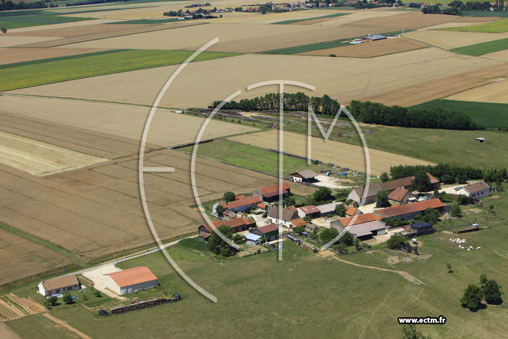 Photo arienne de Saint-Gervais-en-Vallire (Neuvelle)