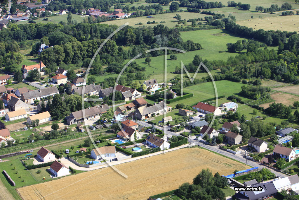 Photo arienne de Saint-Loup-de-Varennes