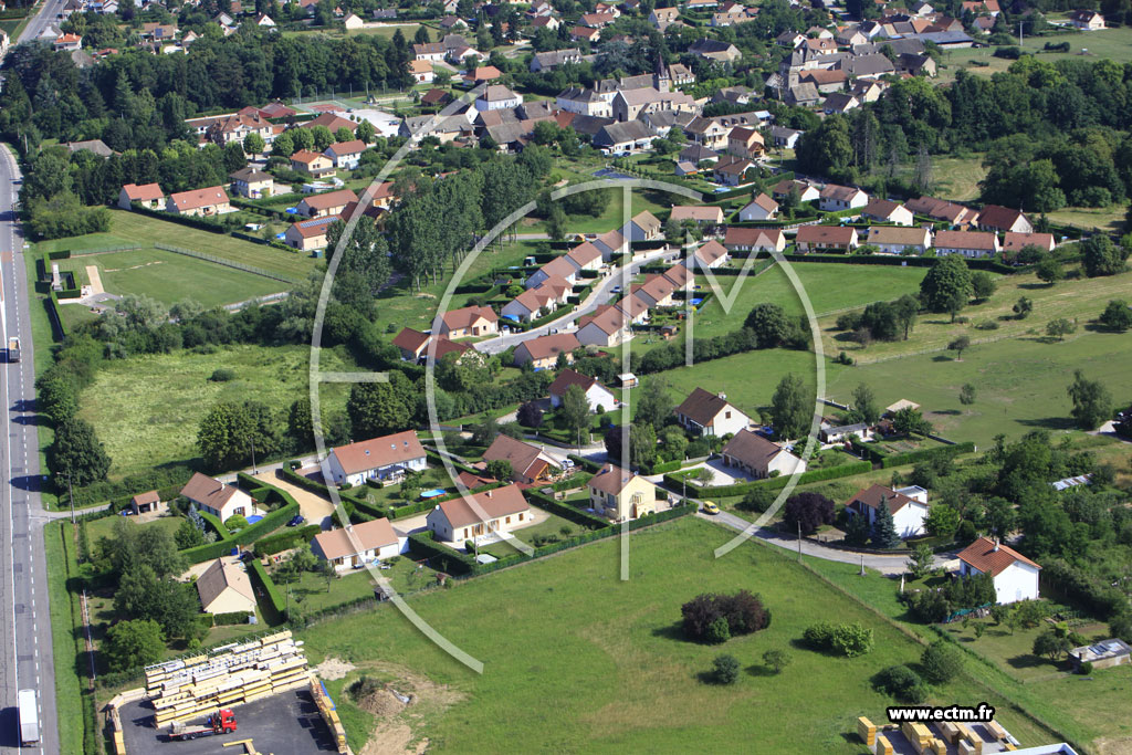 Photo arienne de Saint-Loup-de-Varennes