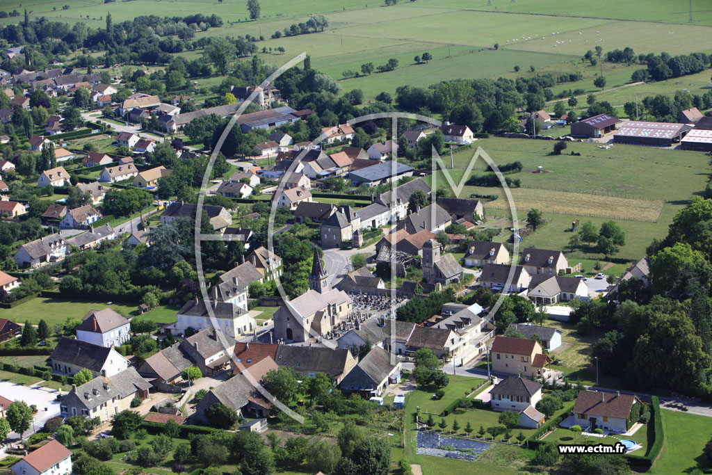 Photo arienne de Saint-Loup-de-Varennes