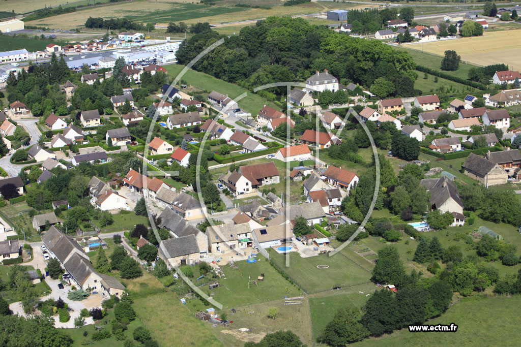 Photo arienne de Saint-Loup-de-Varennes
