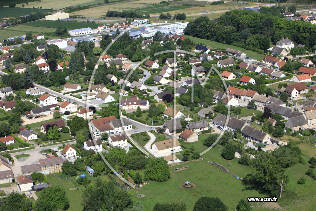 Photo arienne de Saint-Loup-de-Varennes