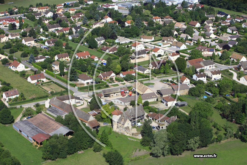 Photo arienne de Saint-Loup-de-Varennes