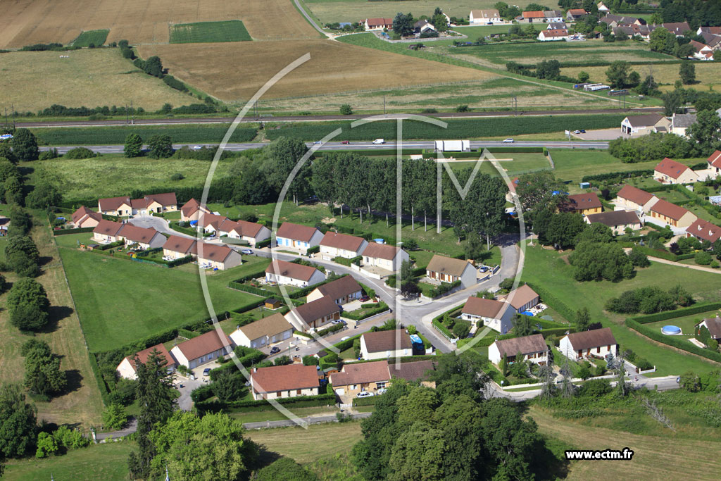 Photo arienne de Saint-Loup-de-Varennes