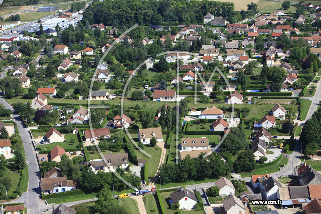 Photo arienne de Saint-Loup-de-Varennes
