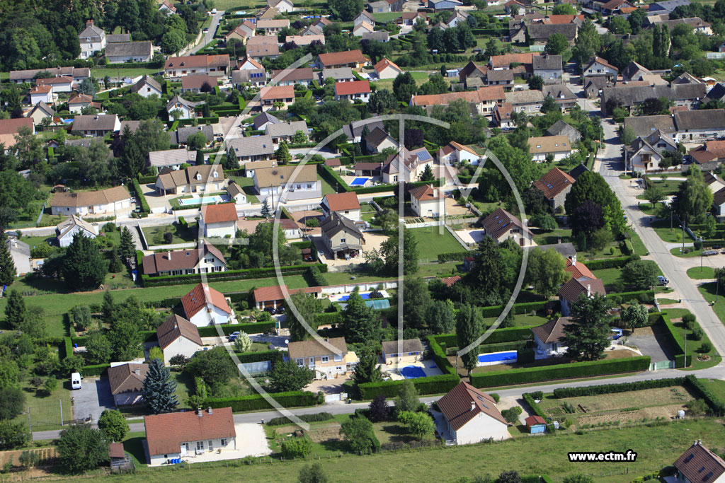 Photo arienne de Saint-Loup-de-Varennes