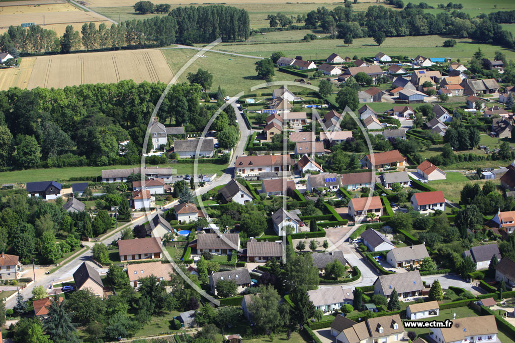 Photo arienne de Saint-Loup-de-Varennes
