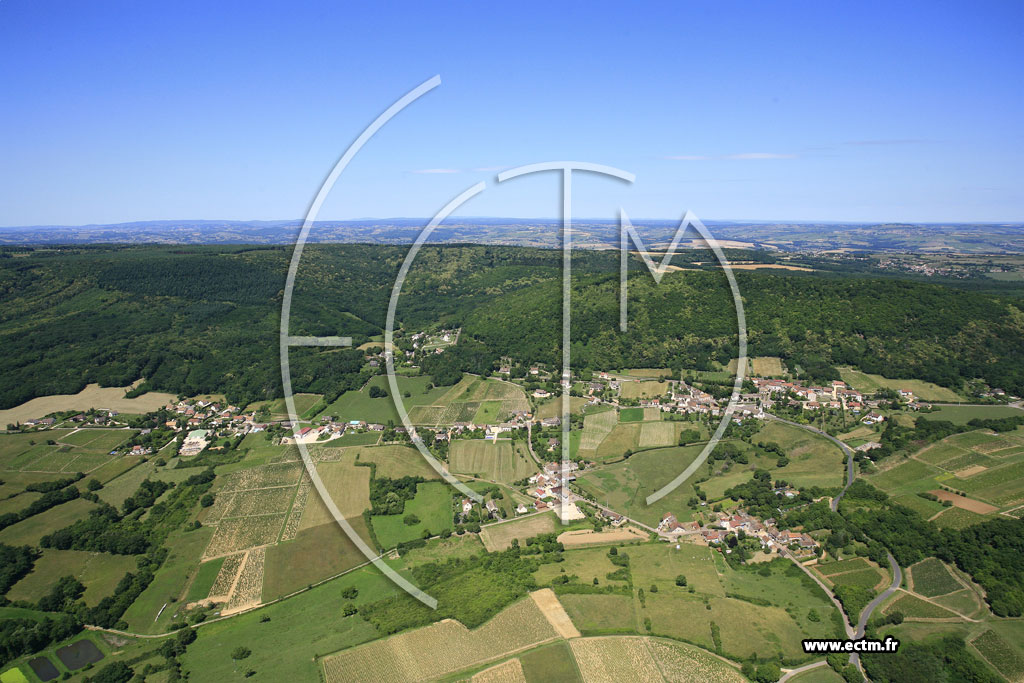 Photo arienne de Saint-Mard-de-Vaux