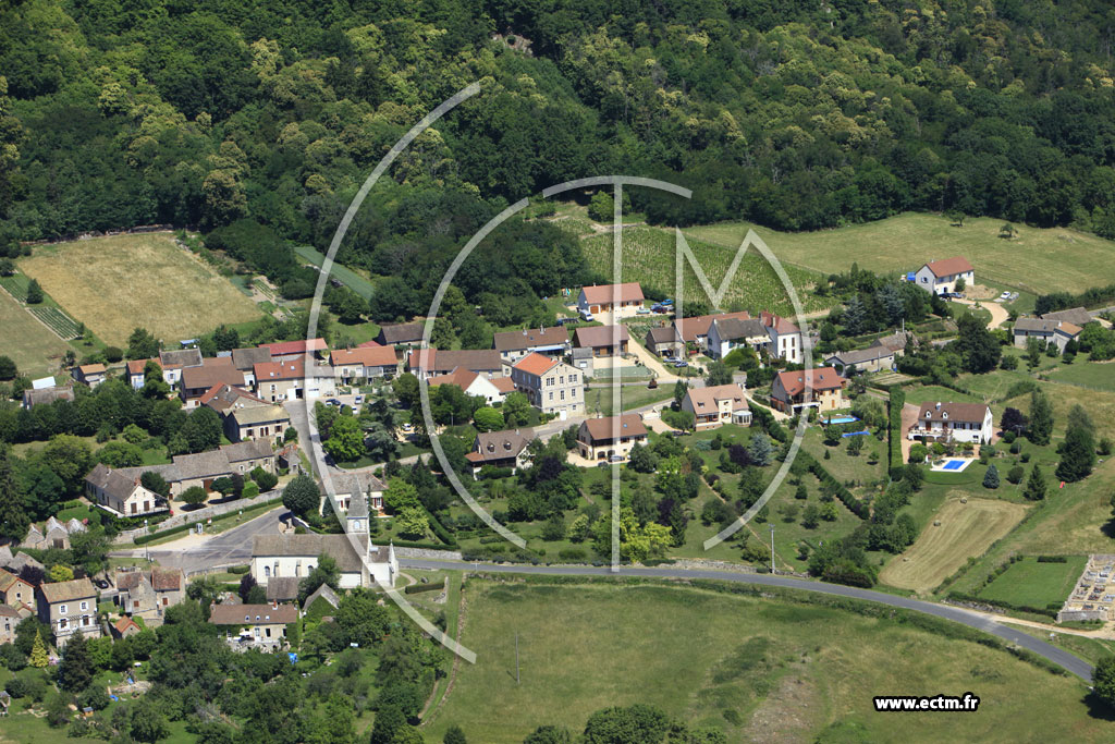 Photo arienne de Saint-Mard-de-Vaux