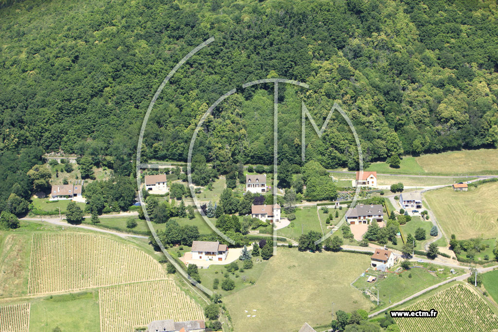Photo arienne de Saint-Mard-de-Vaux