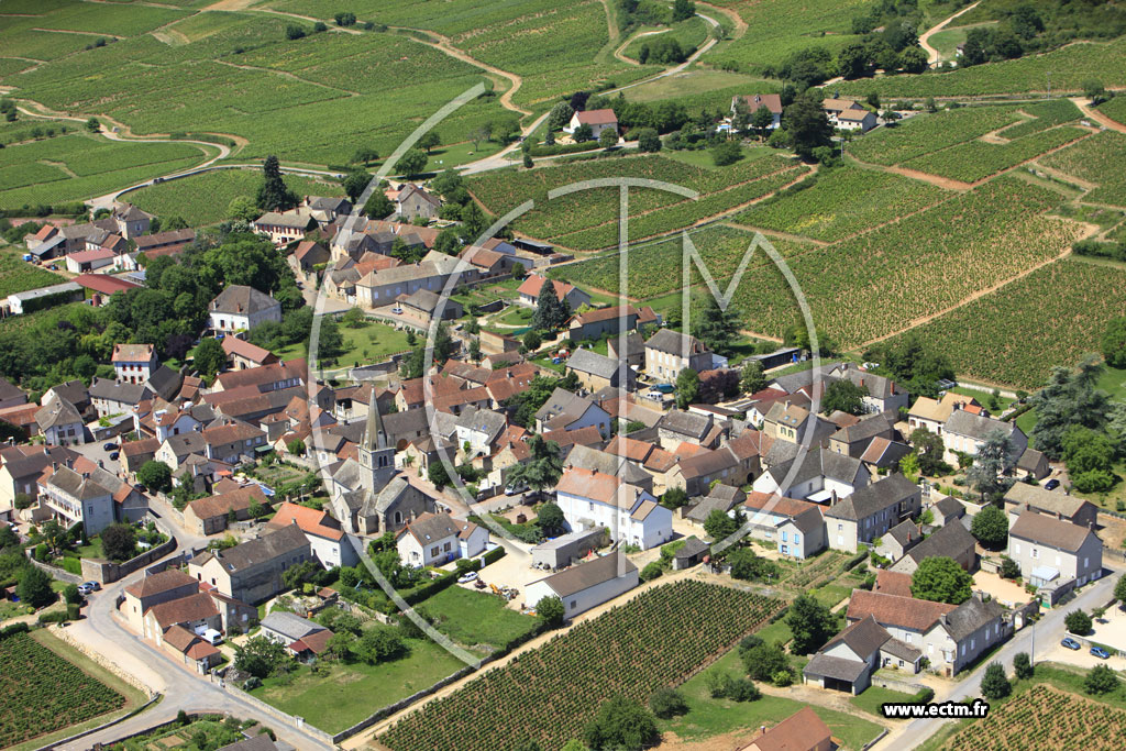 Photo arienne de Saint-Martin-sous-Montaigu