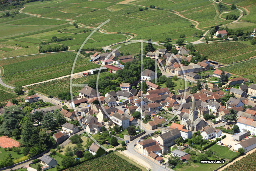 Photo arienne de Saint-Martin-sous-Montaigu