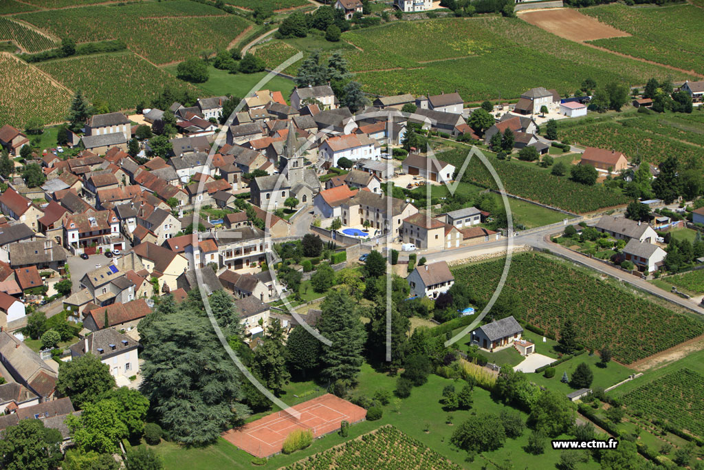 Photo arienne de Saint-Martin-sous-Montaigu