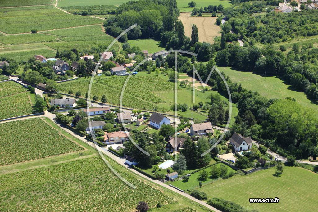 Photo arienne de Saint-Martin-sous-Montaigu