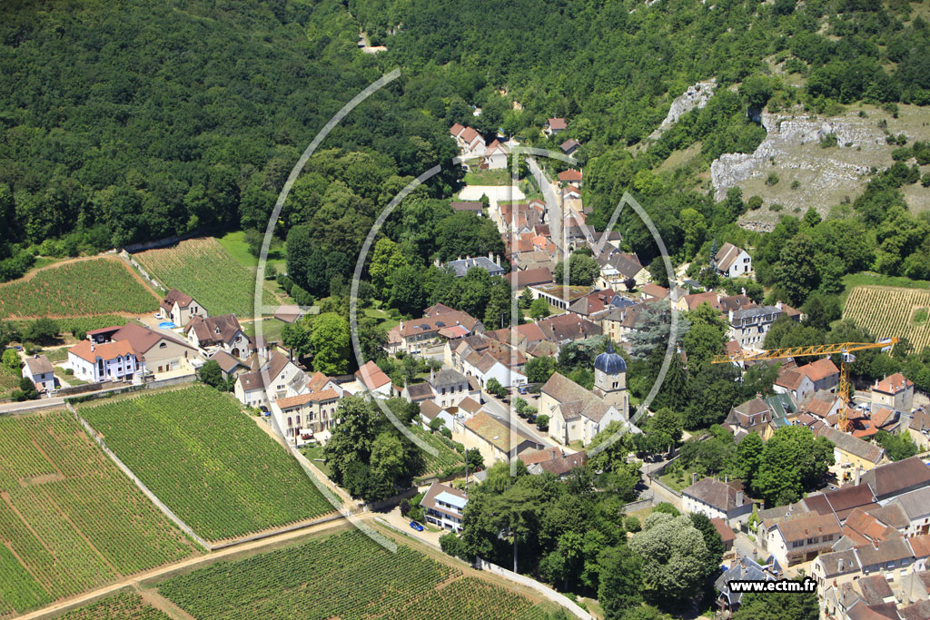 Photo arienne de Chambolle-Musigny