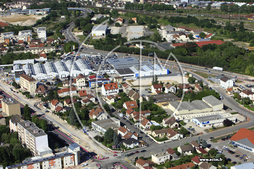 Photo arienne de Chenve