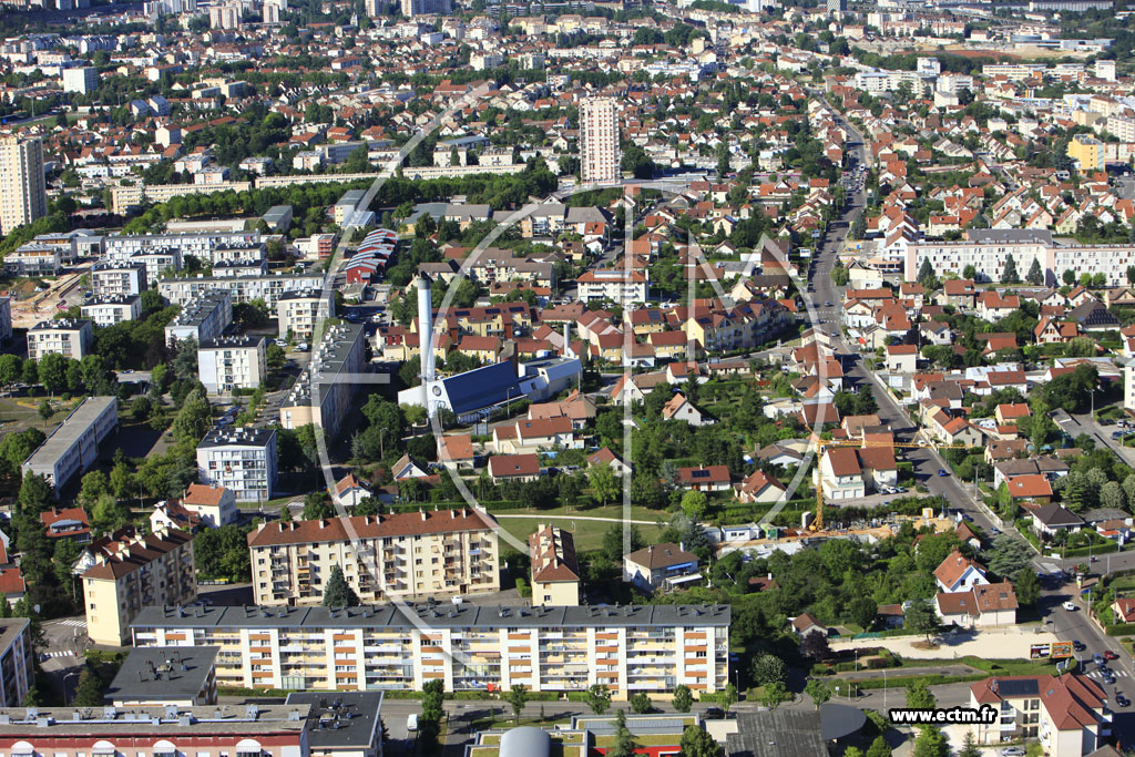 Photo arienne de Chenve (Les Valendons)