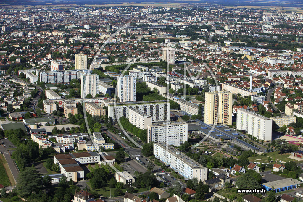 Photo arienne de Chenve (Les Valendons)