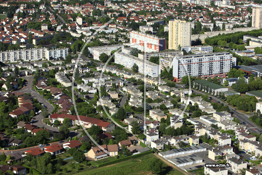 Photo arienne de Chenve (Les Valendons)