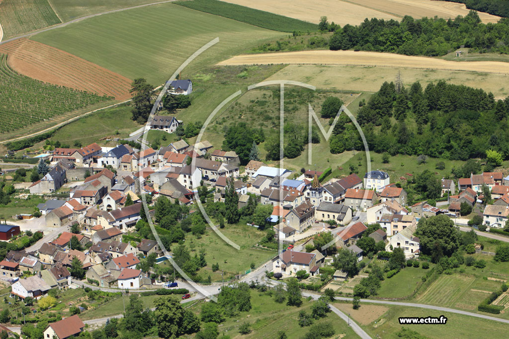 Photo arienne de Chevannes