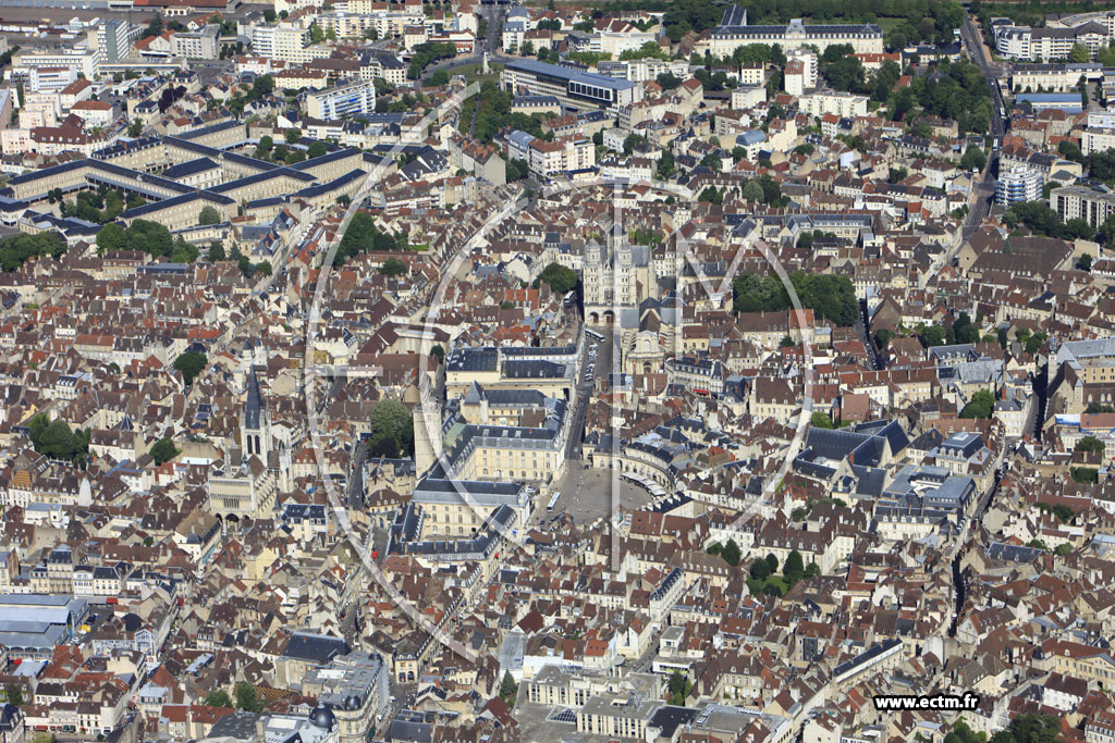 Photo arienne de Dijon