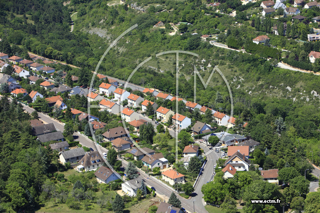 Photo arienne de Dijon (La Montagne)
