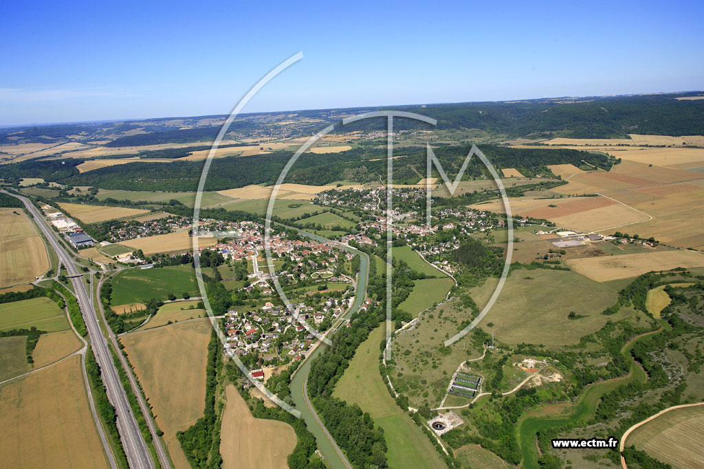 Photo arienne de Fleurey-sur-Ouche