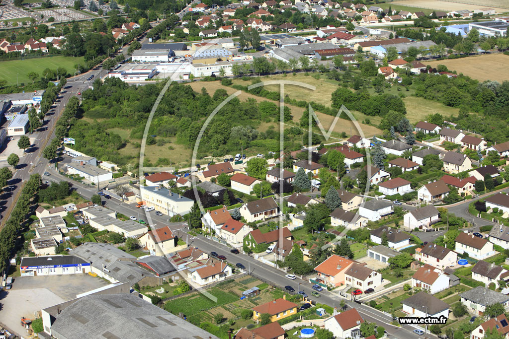 Photo arienne de Longvic (Longvic Parc)