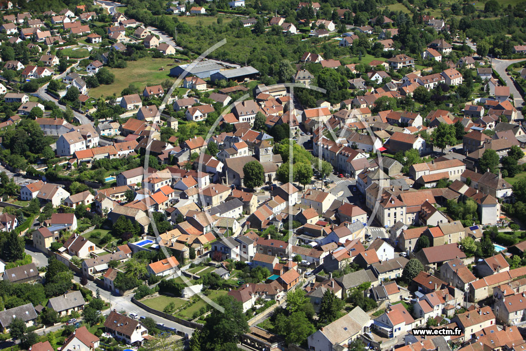 Photo arienne de Messigny-et-Vantoux