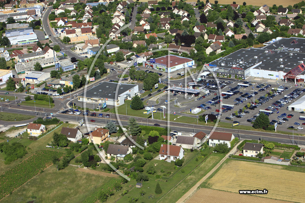 Photo arienne de Perrigny-ls-Dijon