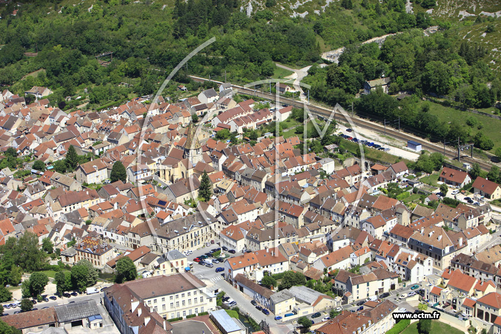 Photo arienne de Plombires-ls-Dijon