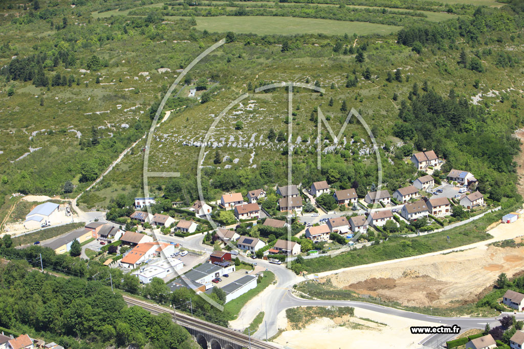 Photo arienne de Plombires-ls-Dijon