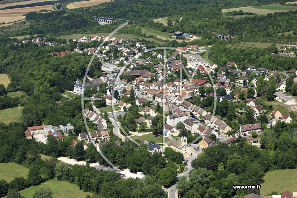 Photo arienne de Velars-sur-Ouche