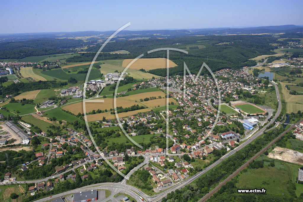 Photo arienne de Bethoncourt (Le Petit Bethoncourt)
