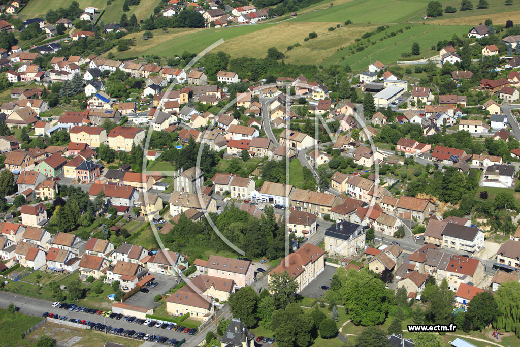 Photo arienne de Chtenois-les-Forges