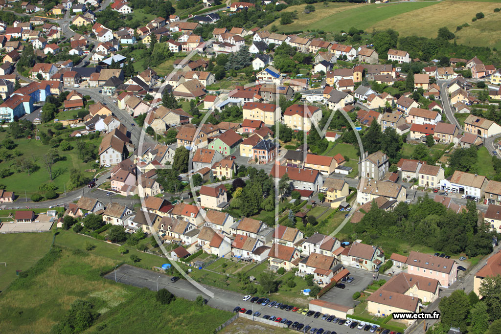 Photo arienne de Chtenois-les-Forges