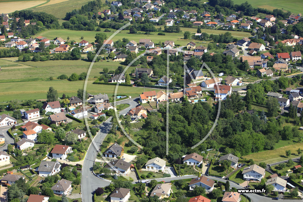 Photo arienne de Chtenois-les-Forges