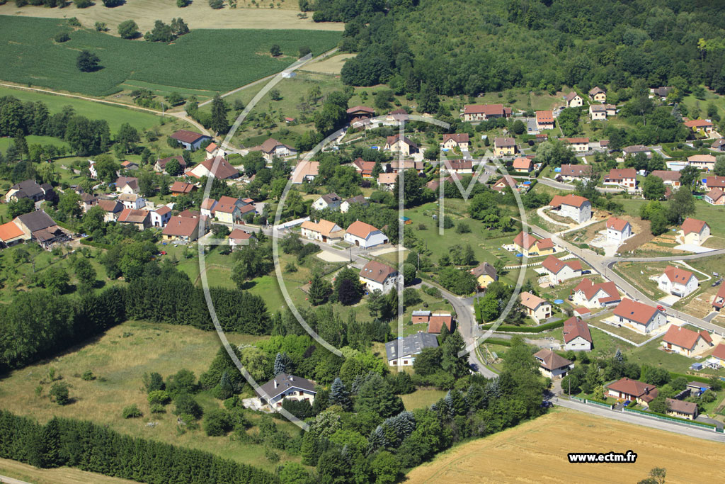 Photo arienne de Coisevaux