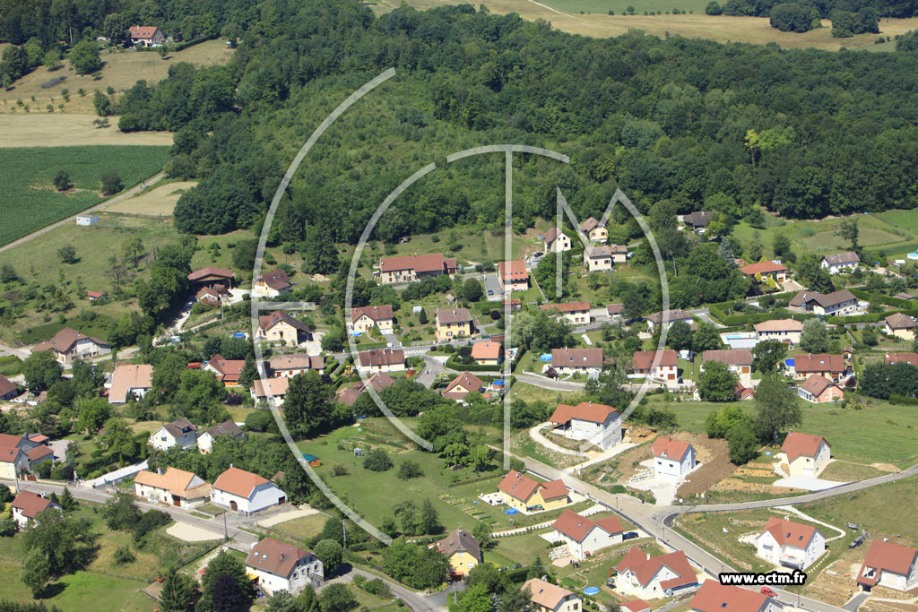 Photo arienne de Coisevaux