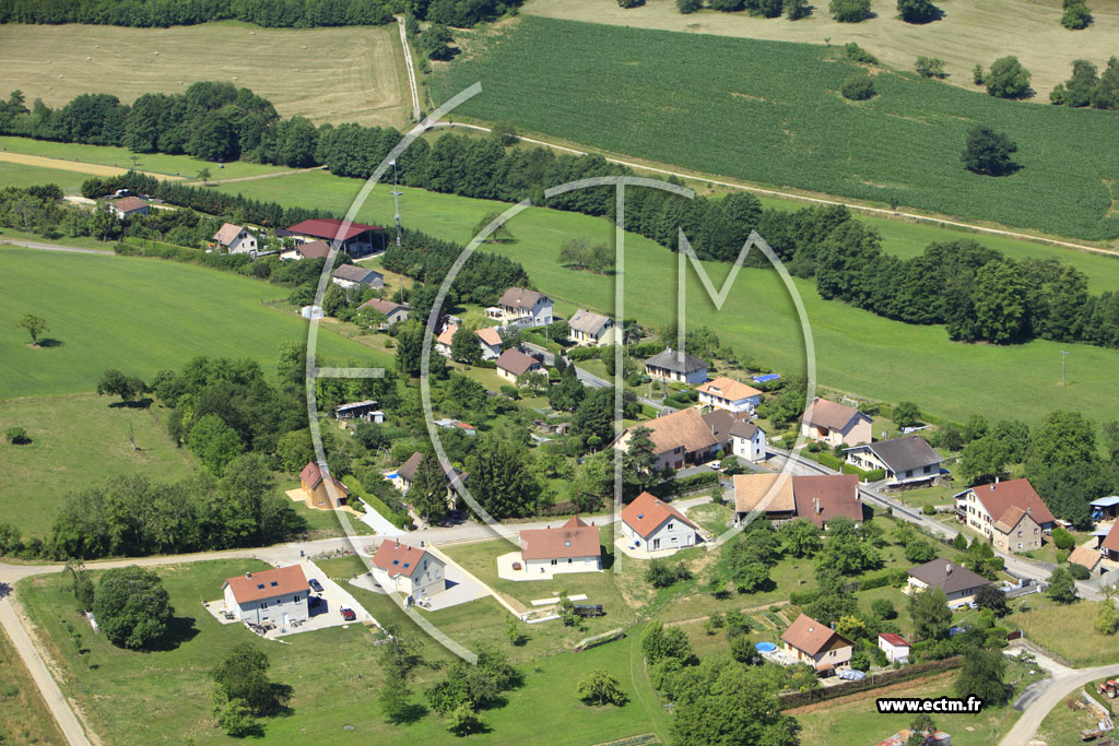 Photo arienne de Coisevaux
