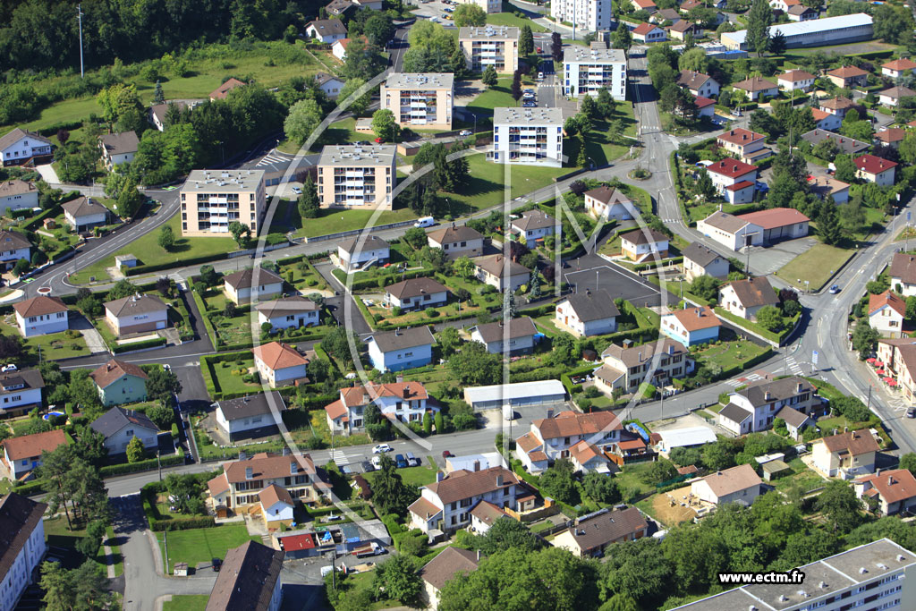 Photo arienne de Grand-Charmont