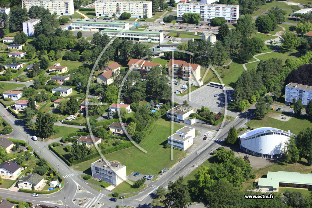 Photo arienne de Grand-Charmont