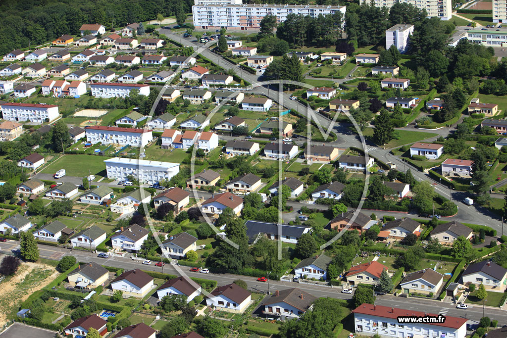Photo arienne de Grand-Charmont