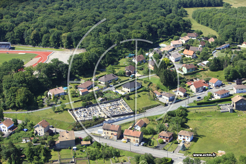 Photo arienne de Hricourt (Saint-Valbert)