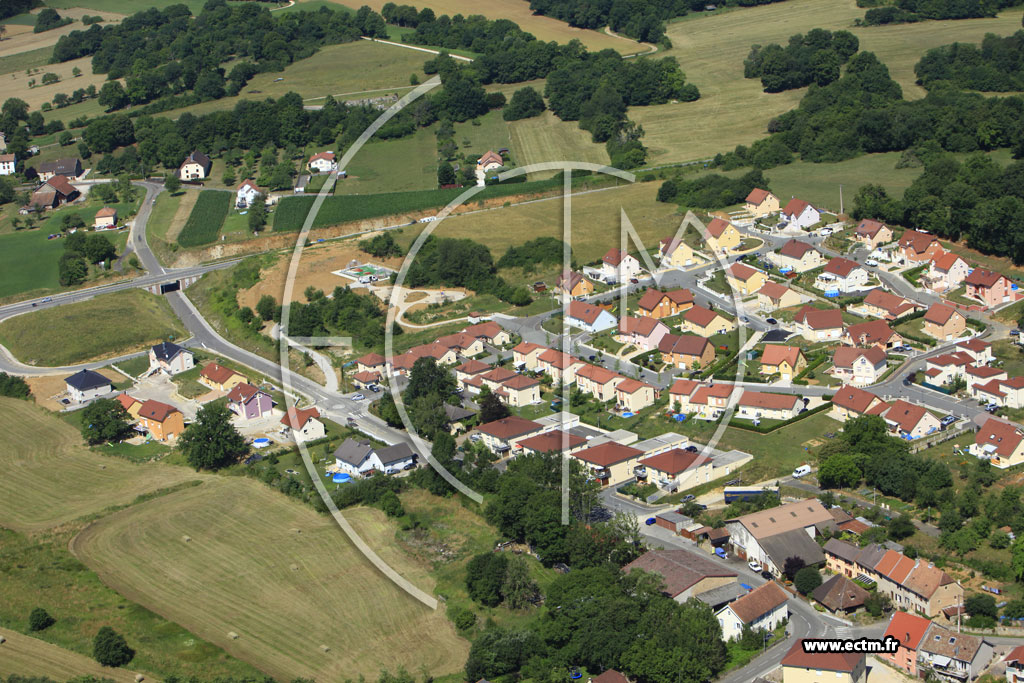 Photo arienne de Hricourt (Saint-Valbert)