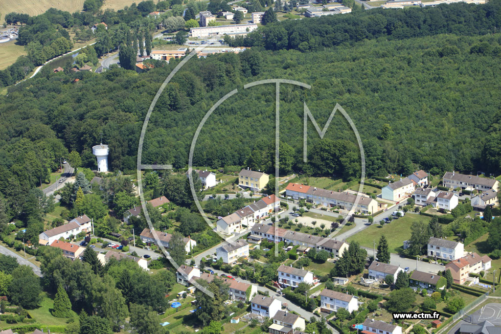 Photo arienne de Andelnans (Froideval)