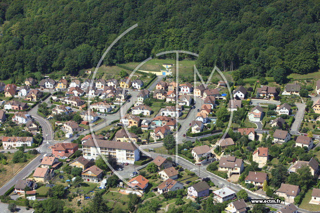 Photo arienne de Belfort (Le Mont)