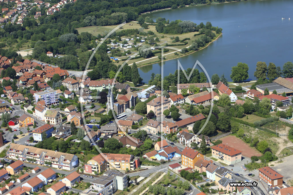 Photo arienne de Belfort (Les Forges)