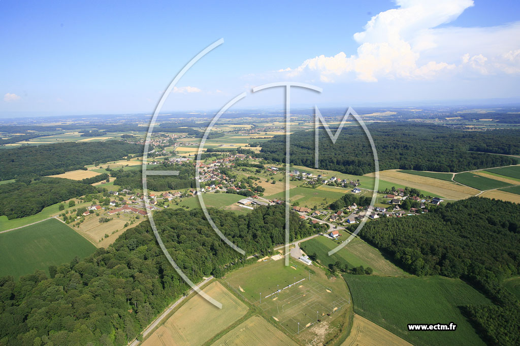 Photo arienne de Brchaumont