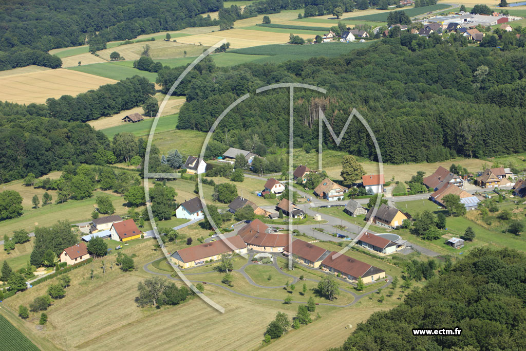 Photo arienne de Brchaumont